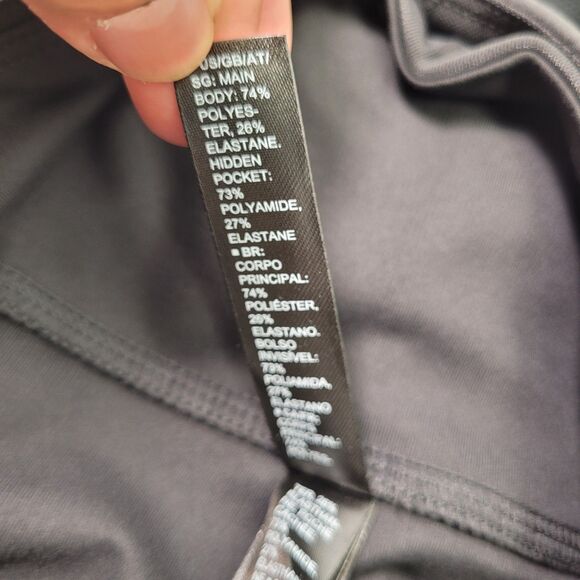 CORE 10 Women High-Waist Media Pocket Yoga Legging Dark Gray X-Small Comfort New - Picture 7 of 12